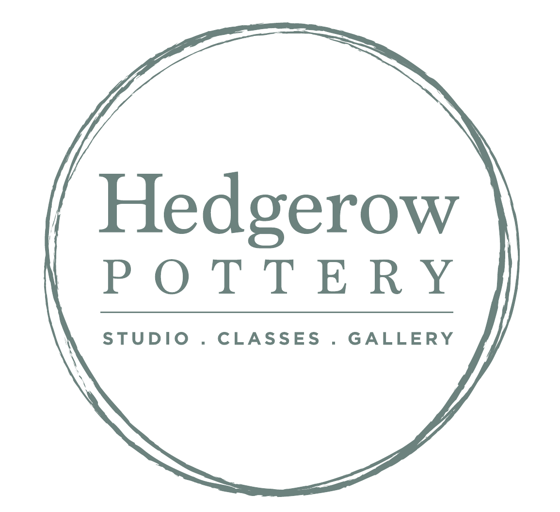 Rebuilt Hedgerow Pottery logo with clearer hierarchy, stronger spacing, and higher legibility for production use.