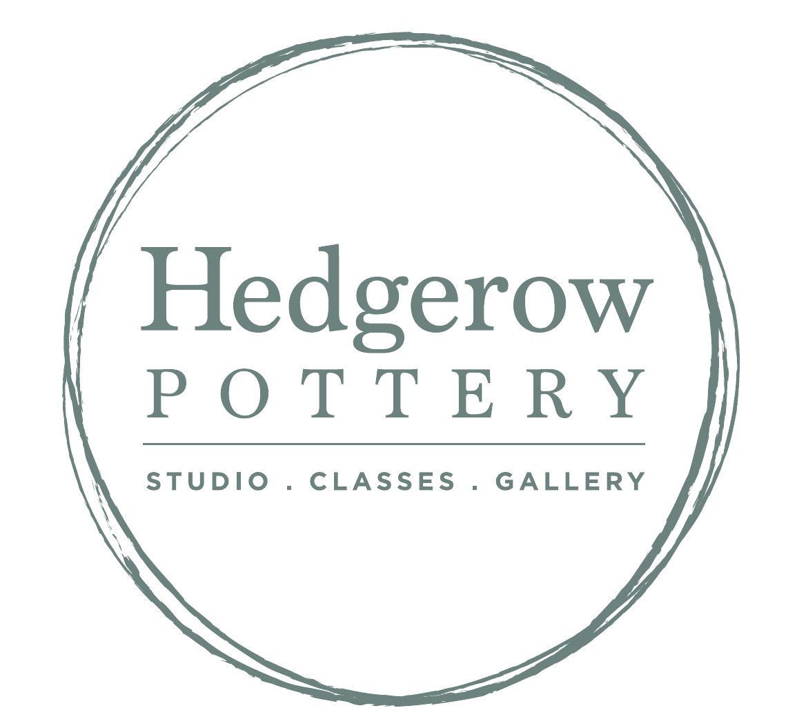Rebuilt Hedgerow Pottery logo with clearer hierarchy, stronger spacing, and higher legibility for production use.