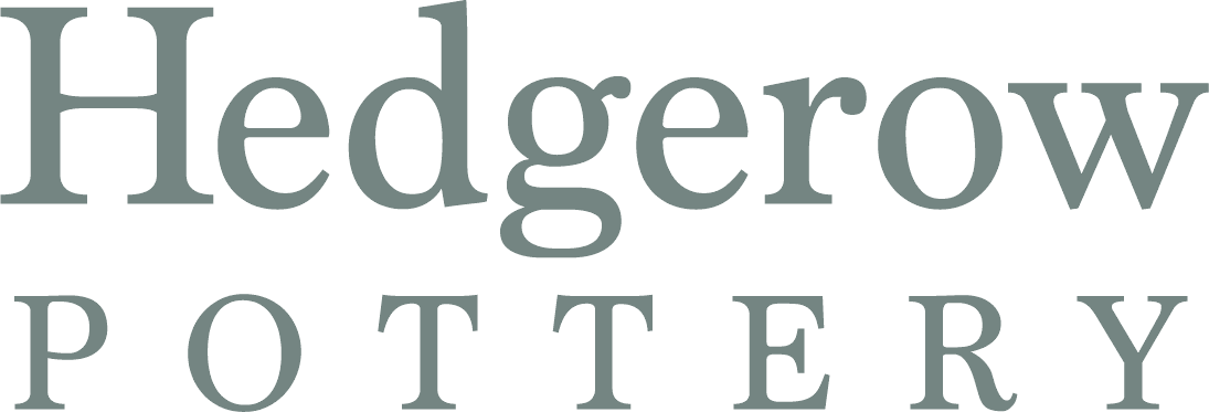 The Hedgerow Pottery wordmark without the circle.